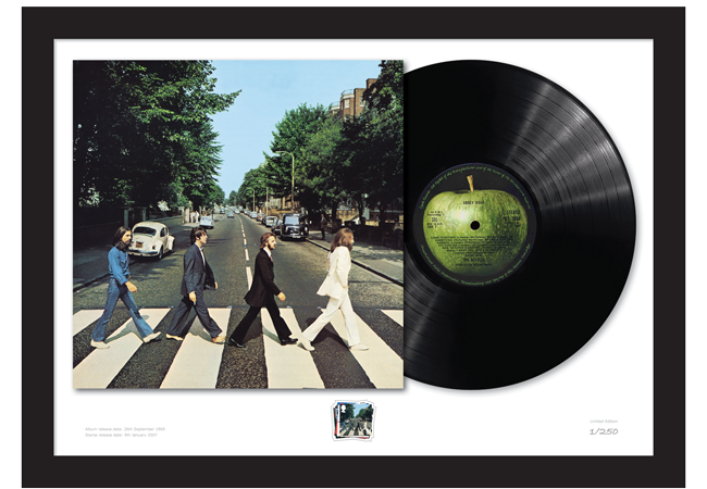 The Framed Presentations celebrating the UK’s Music Giants – selling so fast they’ve gone Platinum! Abbey Road Vinyl 1200x628 3 - The Framed Presentations celebrating the UK’s Music Giants – selling so fast they’ve gone Platinum!