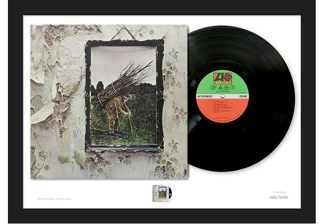 The Framed Presentations celebrating the UK’s Music Giants – selling so fast they’ve gone Platinum! Led Zep IV Full Mock Up - The Framed Presentations celebrating the UK’s Music Giants – selling so fast they’ve gone Platinum!
