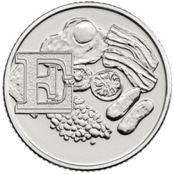 E - Collect the A-Z of Quintessentially British 10p Coins