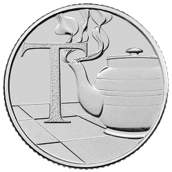 T - Collect the A-Z of Quintessentially British 10p Coins
