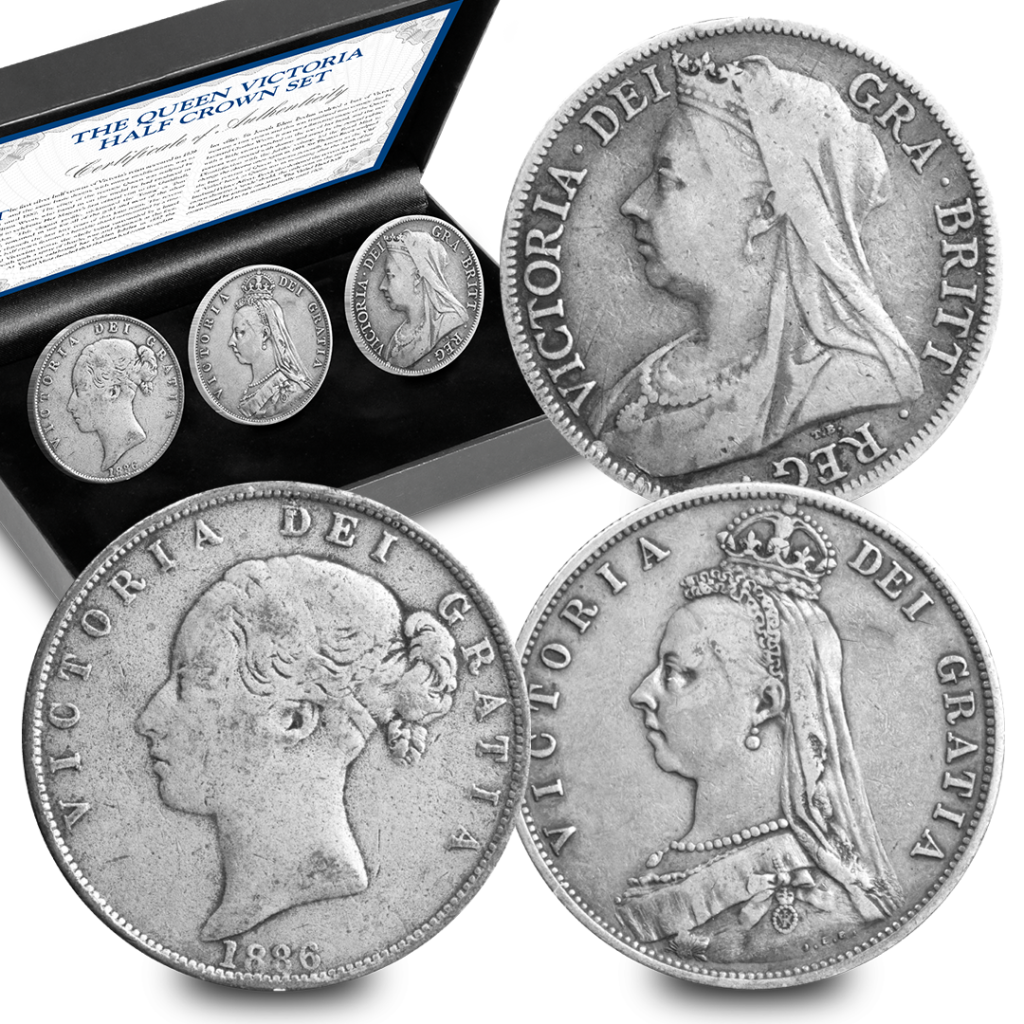 The life and reign of Queen Victoria told through her coins… Queen Victoria Half Crown set social image 1024x1024 - The life and reign of Queen Victoria told through her coins…