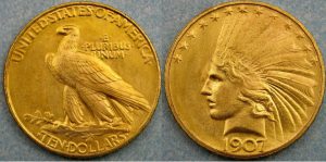 The million dollar coin that caused ‘public outrage’… 1907 eagle reverse 1 300x149 - The million dollar coin that caused ‘public outrage’…