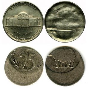 Errors, Mules and Mis-strikes: Why the 2014 Year of the Horse Silver Coin is so sought after Mule coins 300x297 - Errors, Mules and Mis-strikes: Why the 2014 Year of the Horse Silver Coin is so sought after