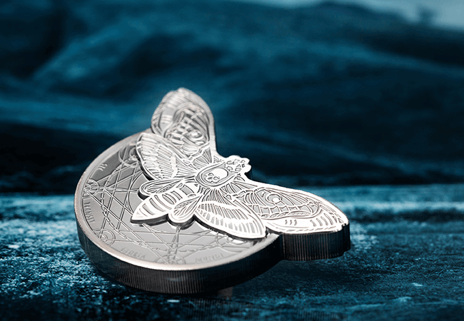 AT Silver Deaths Head Hawkmoth Coin Lifestyle 3 1 - Vote for your favourite coin of 2018