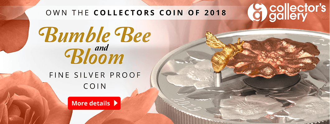 BREAKING NEWS: The coin of 2018 is revealed... AT RCM Bumble Bee and Bloom Coin Homepage Banner Large 1 1 - BREAKING NEWS: The coin of 2018 is revealed...