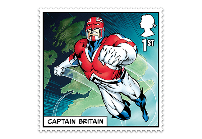 FIRST LOOK: NEW 'Super' MARVEL Stamps just revealed Marvel Stamps Blog 650x450 captain britain - FIRST LOOK: NEW 'Super' MARVEL Stamps just revealed