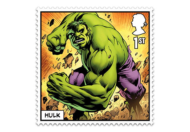 FIRST LOOK: NEW 'Super' MARVEL Stamps just revealed Marvel Stamps Blog 650x450 hulk - FIRST LOOK: NEW 'Super' MARVEL Stamps just revealed