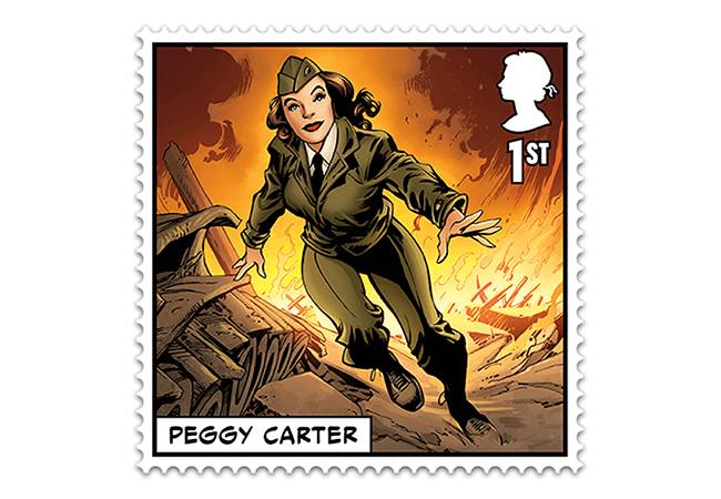 FIRST LOOK: NEW 'Super' MARVEL Stamps just revealed Marvel Stamps Blog 650x450 peggy carter - FIRST LOOK: NEW 'Super' MARVEL Stamps just revealed