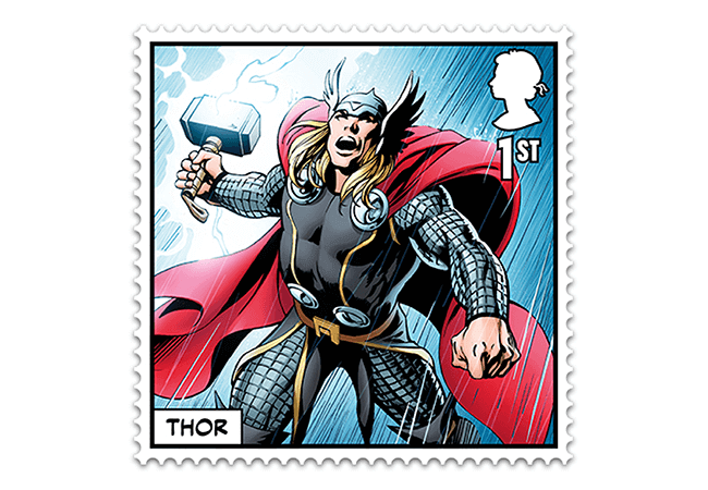 FIRST LOOK: NEW 'Super' MARVEL Stamps just revealed Marvel Stamps Blog 650x450 thor - FIRST LOOK: NEW 'Super' MARVEL Stamps just revealed