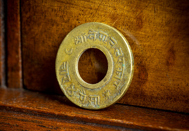 The coins struck with WWII bullets collected from the battlefield… Nepal 1955 Gurkha Bullet 4 Paisa Coin Lifestyle1 - The coins struck with WWII bullets collected from the battlefield…