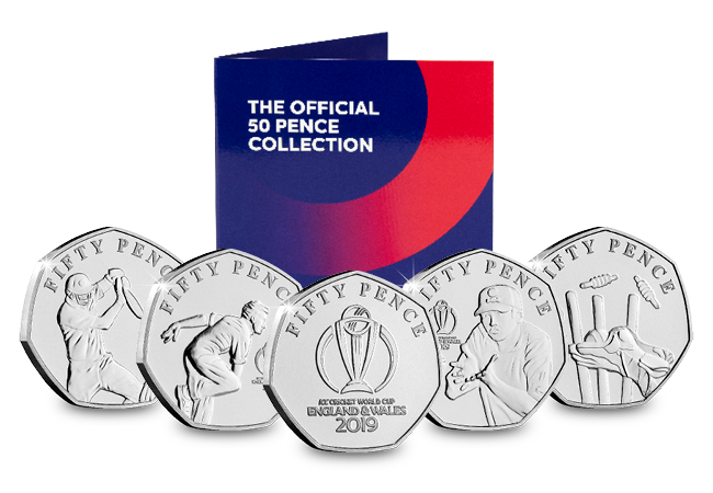DN IOM ICC 2019 cricket world cup BU 50p set product set Main - Howzat... England are CRICKET WORLD CHAMPIONS!