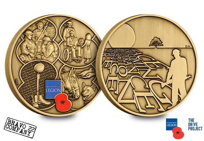 RBL 2018 Bravoo 22 Armistice Antique Medal Obverse Reverse - Celebrating Armed Forces Day!