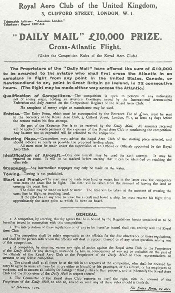 dmcompetition2 1000x1668 2 614x1024 - How a £10,000 reward led to one of the greatest advancements in aviation