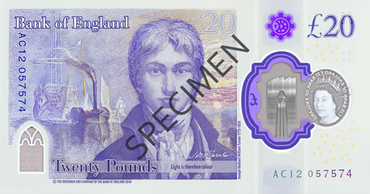 The secrets hidden in Britain’s most secure banknote yet polymer 20 specimen back 1 1 - The secrets hidden in Britain’s most secure banknote yet