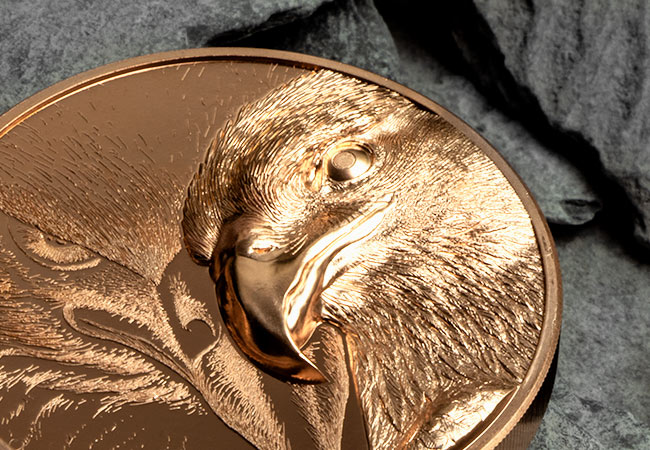 Ground-breaking NEW minting technology makes the impossible possible… 2020 Majestic Copper Eagle Smartminting 2.0 lifestyle 2 - Ground-breaking NEW minting technology makes the impossible possible…