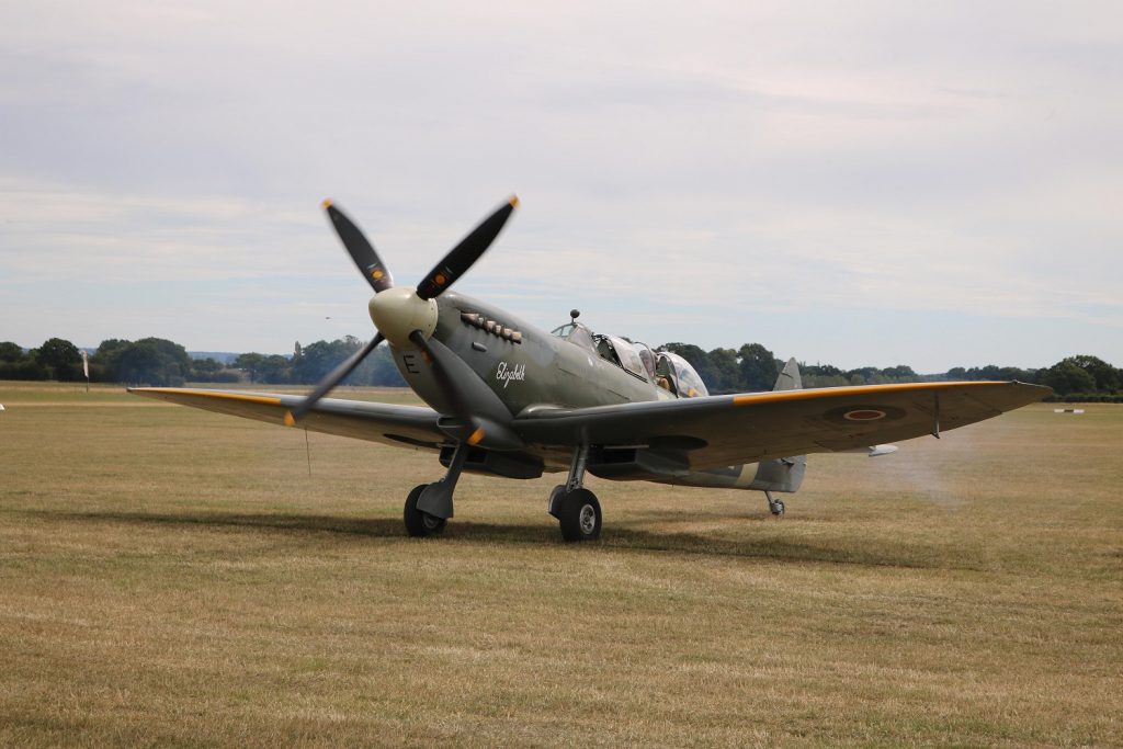 Spitfire Parky Battle of Britain RAF Coins Photo 1 1024x683 - The day we took 1,000 coins into the sky in an original WWII Spitfire…