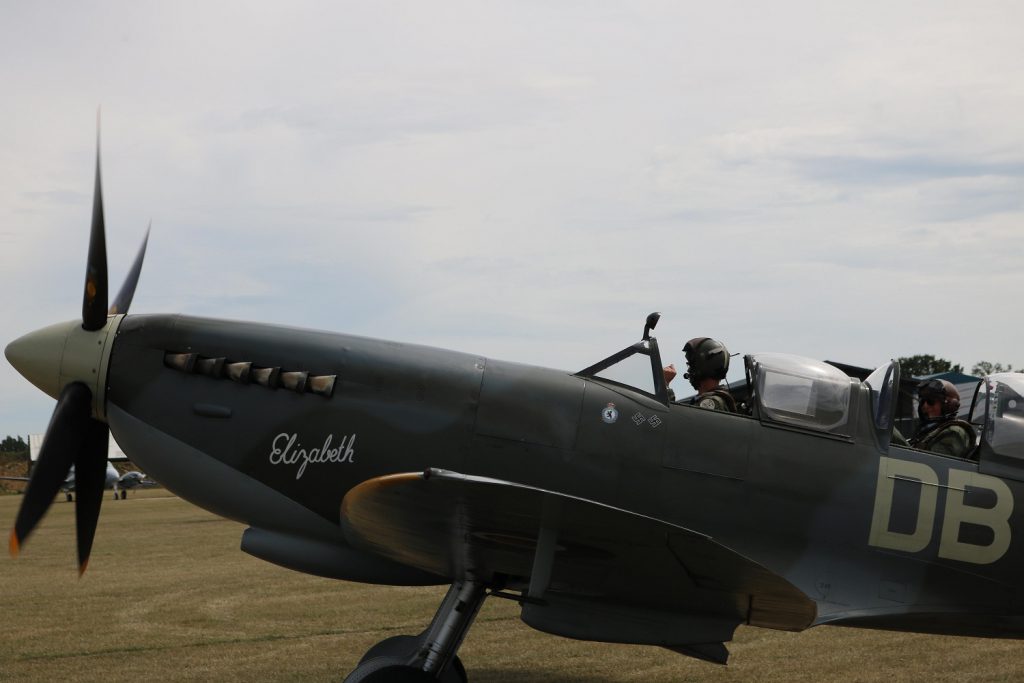 Spitfire Parky Battle of Britain RAF Coins Photo 5 1024x683 - The day we took 1,000 coins into the sky in an original WWII Spitfire…