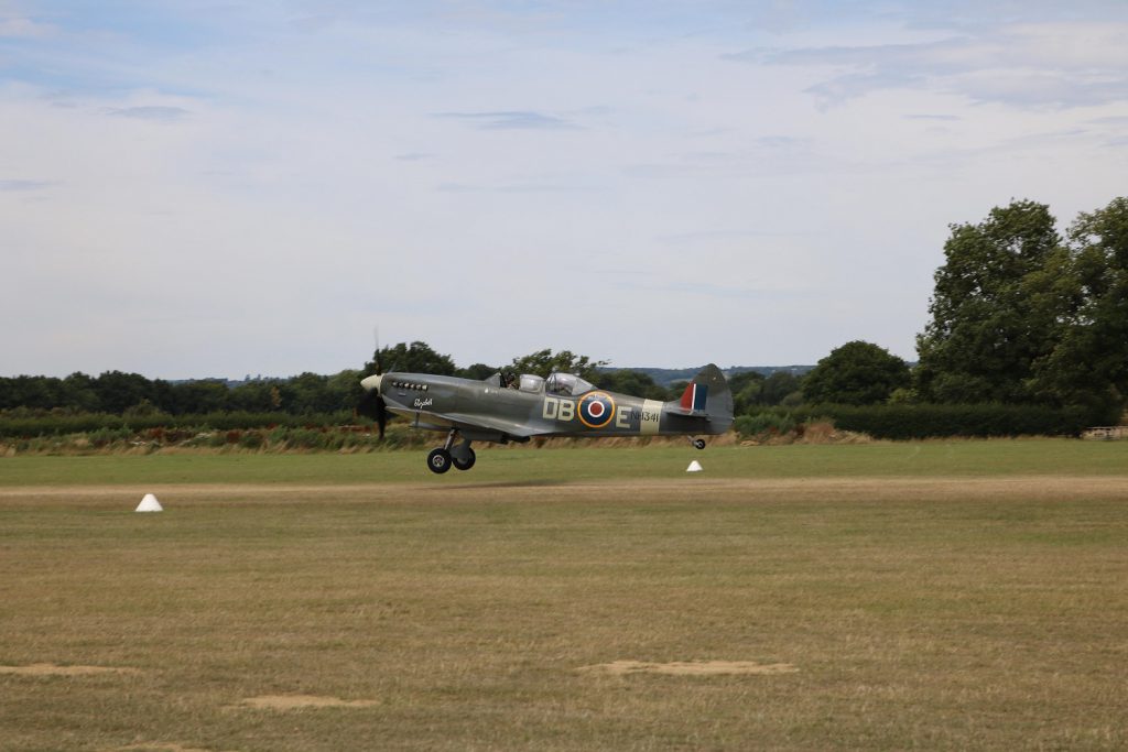 Spitfire Parky Battle of Britain RAF Coins Photo 6 1024x683 - The day we took 1,000 coins into the sky in an original WWII Spitfire…