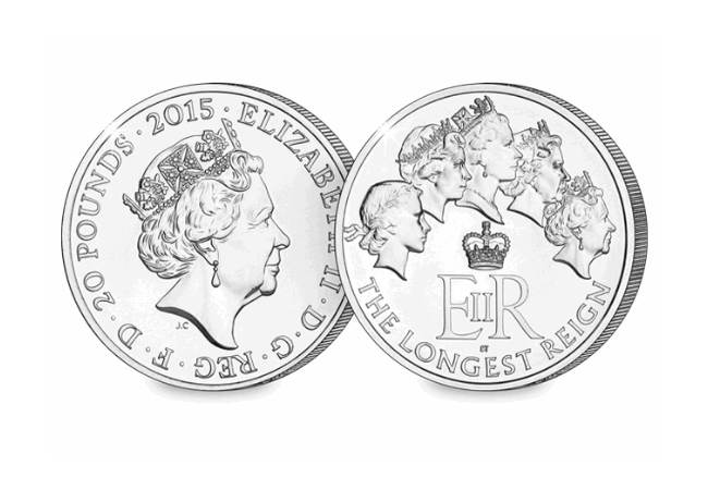 The Top 5 Historic Queen Elizabeth II Commemoratives... The UK 2015 Silver Longest Reigning Monarch - The Top 5 Historic Queen Elizabeth II Commemoratives...