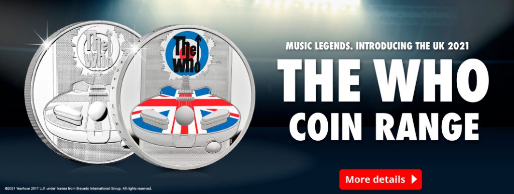 2021 The Who BU half oz 1oz silver proof 5 Coin homepage banner 1 1024x386 - Find out why The Who coin could be the next UK SELL-OUT…