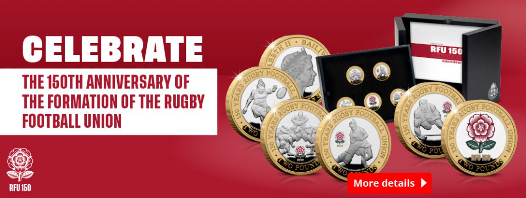 DN 2021 Jersey RFU 150th anniversary BU Silver 50p homepage banners 1 1024x386 - Could these be as popular as the UK 1999 Rugby World Cup £2 coin?