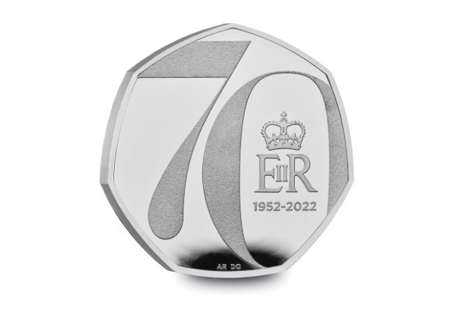 UK 2022 Annual Coin Set Design Reveal Platinum Jubilee 50p - First Look: UK 2022 Commemorative Coin designs revealed!