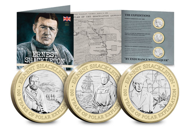 Ernest Shackleton BU 2 Set - HMS Endurance discovered: Sir Ernest Shackleton's lost ship found in Antarctic