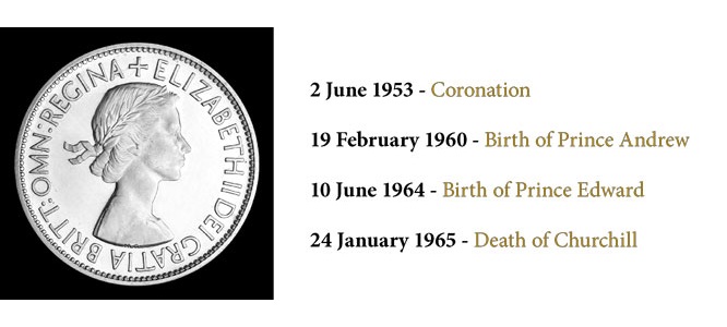 Her Majesty Queen Elizabeth II (1926 – 2022) – a Life in Coins QEII portraits 666px 1 1 - Her Majesty Queen Elizabeth II (1926 – 2022) – a Life in Coins