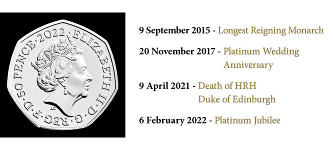 Her Majesty Queen Elizabeth II (1926 – 2022) – a Life in Coins QEII portraits 666px 5 1 - Her Majesty Queen Elizabeth II (1926 – 2022) – a Life in Coins