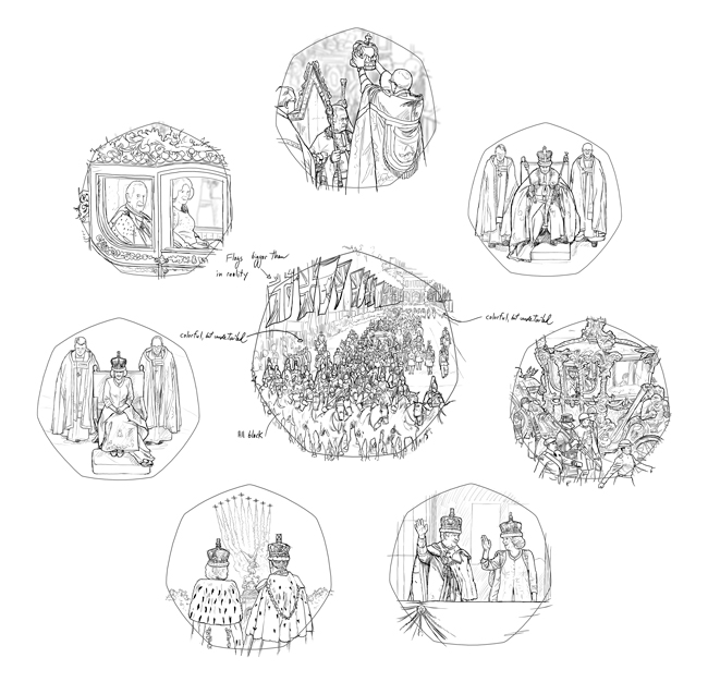 Coronation WIPs White - The exclusive set commissioned especially for you