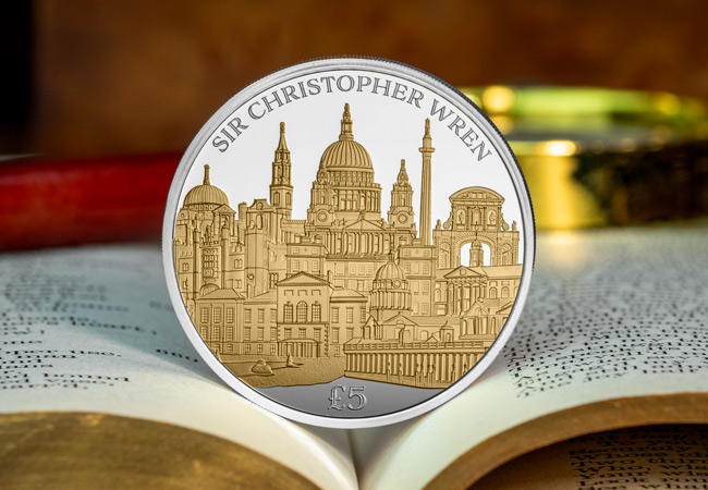 Wren’s Wonders in Precious Metal: The Captivating Sir Christopher Wren £5 Coin Range Sir Christopher Wren Silver 5 Lifestyle 03 - Wren’s Wonders in Precious Metal: The Captivating Sir Christopher Wren £5 Coin Range