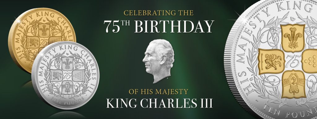 Royal Celebration: King Charles III 75th Birthday Range Released King Charles III 75th Birhtday Homepage Banner 1024x386 - Royal Celebration: King Charles III 75th Birthday Range Released