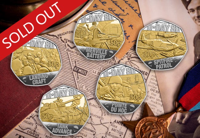 2024 D Day Jersey Silver 50ps Lifestyle 02 1 - Recreating History – The Coins Flown on an Original D-Day Dakota Aircraft