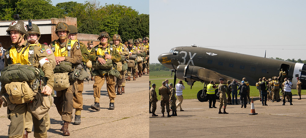 Blog image 4 - Recreating History – The Coins Flown on an Original D-Day Dakota Aircraft