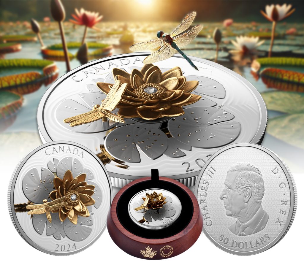 The Dragonfly and the Bloom Fine Silver Proof Coin: A Touch of Magic Dragonfly and Bloom blog image 1 bigger 1024x893 - The Dragonfly and the Bloom Fine Silver Proof Coin: A Touch of Magic