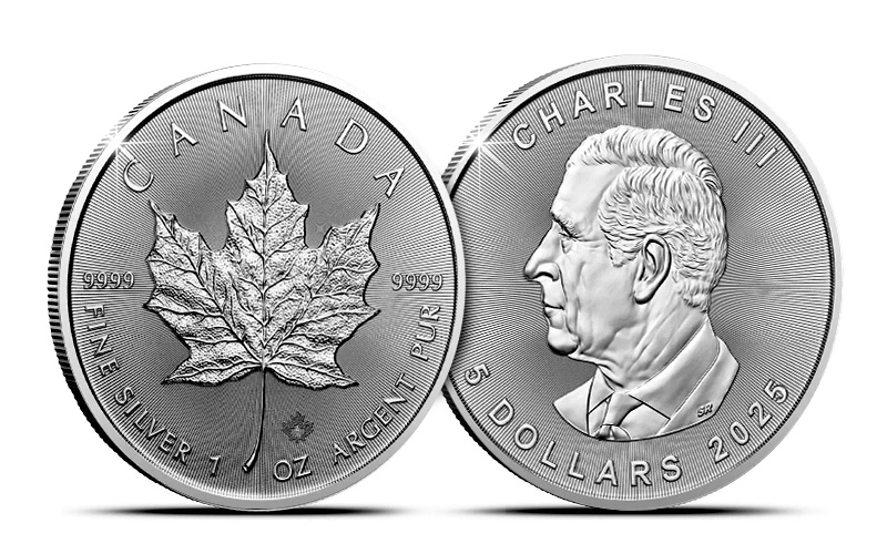 2025 Silver Flagship Coins of the World 2025 Canadian Maple leaf - 2025 Silver Flagship Coins of the World
