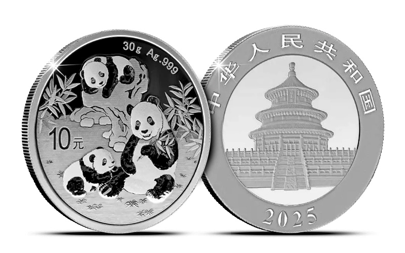 2025 Silver Flagship Coins of the World 2025 Panda coin - 2025 Silver Flagship Coins of the World