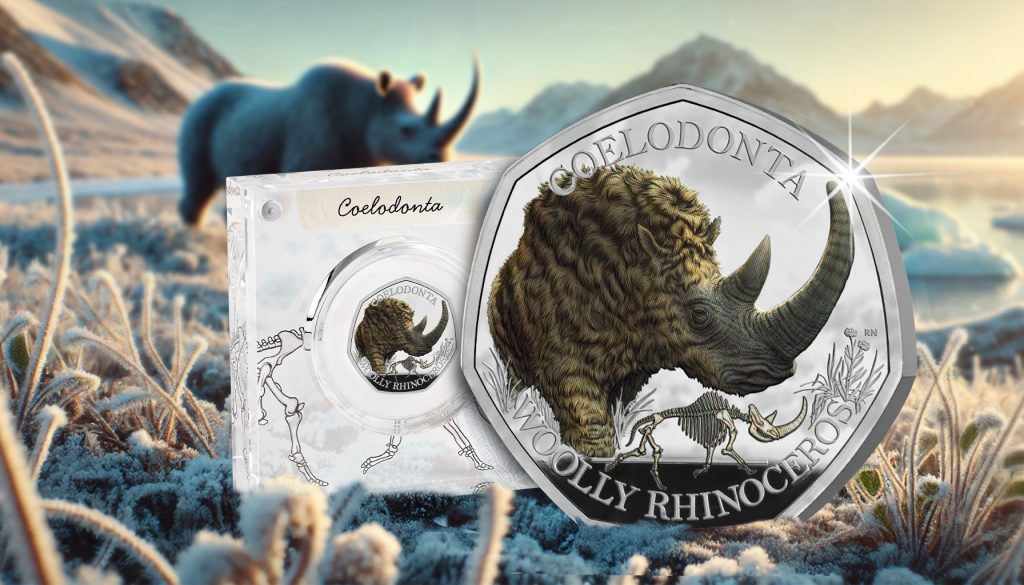 Explore the Ice Age Giants 50p series Blog image lifestyle Rhino 1 1024x585 - Explore the Ice Age Giants 50p series