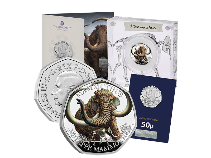 Explore the Ice Age Giants 50p series Blog prod image Mammoth - Explore the Ice Age Giants 50p series