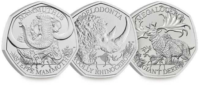 Explore the Ice Age Giants 50p series Ice Age Giants 50ps pre order images DY 1 - Explore the Ice Age Giants 50p series