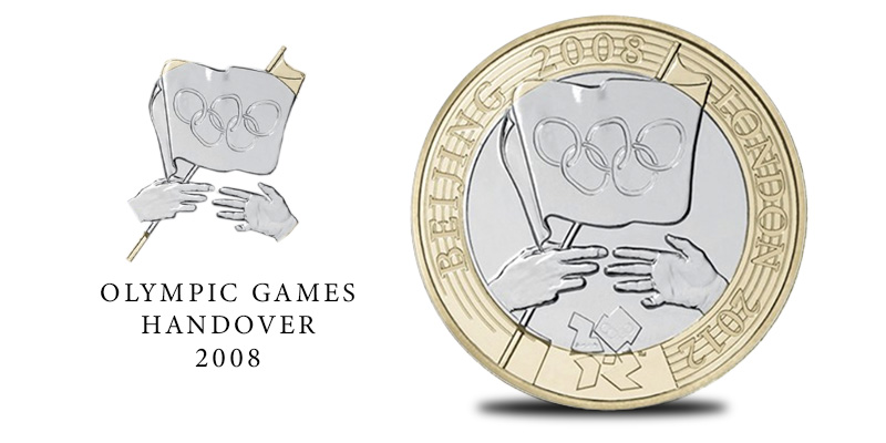 Rarest £2 Coins in the UK Olympic Games Handover 2008 rare 2 - Rarest £2 Coins in the UK