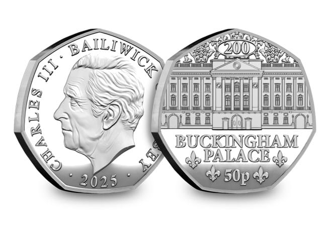 Introducing the 2025 Royal Residences 50p Collection jersey royal residences silver buckingham palace 50p obv rev - Introducing the 2025 Royal Residences 50p Collection