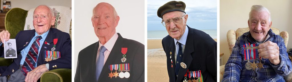 Stories of the Second World War UK 50p D Day Veteran stories Joe Mines Jack Mortimer Bernard Morgan Albert Price 1024x288 - Stories of the Second World War UK 50p
