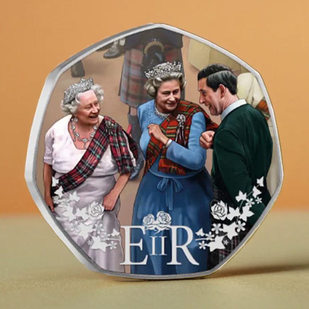 Celebrating Queen Elizabeth II: The Longest Reigning Monarch Collection The Ghillies Ball 1991 Longest Reigning Monarch Heptagonal Collection 1024x1024 - Celebrating Queen Elizabeth II: The Longest Reigning Monarch Collection
