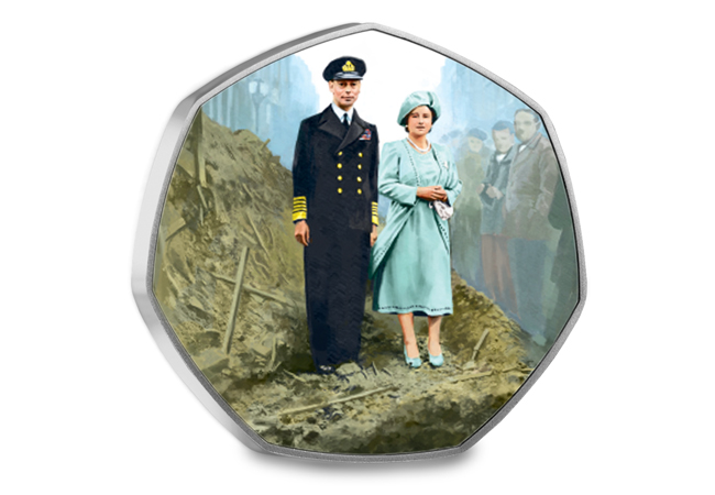 Royals in Wartime Medal Set Medal02 Rev - A Tribute to Royal Service: The VE Day 80th Anniversary Commemorative Set