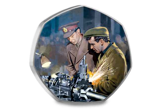 Royals in Wartime Medal Set Medal05 Rev - A Tribute to Royal Service: The VE Day 80th Anniversary Commemorative Set