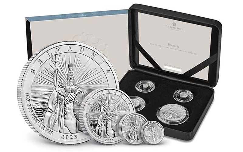 A Stunning New Chapter for Britannia: The SOLD OUT 2025 Reverse Frosted Silver Set britannia fractional silver reverse frosted set - A Stunning New Chapter for Britannia: The SOLD OUT 2025 Reverse Frosted Silver Set