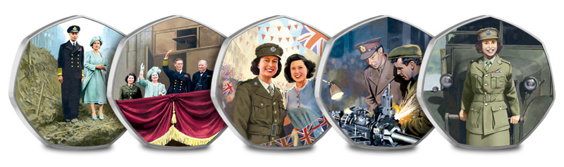 royals at wartime collectables blog image 2 - A Tribute to Royal Service: The VE Day 80th Anniversary Commemorative Set