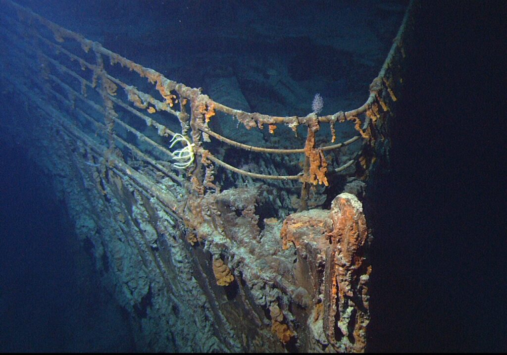 Titanic wreck bow 1024x717 - The Discovery of the Titanic: 40 Years On